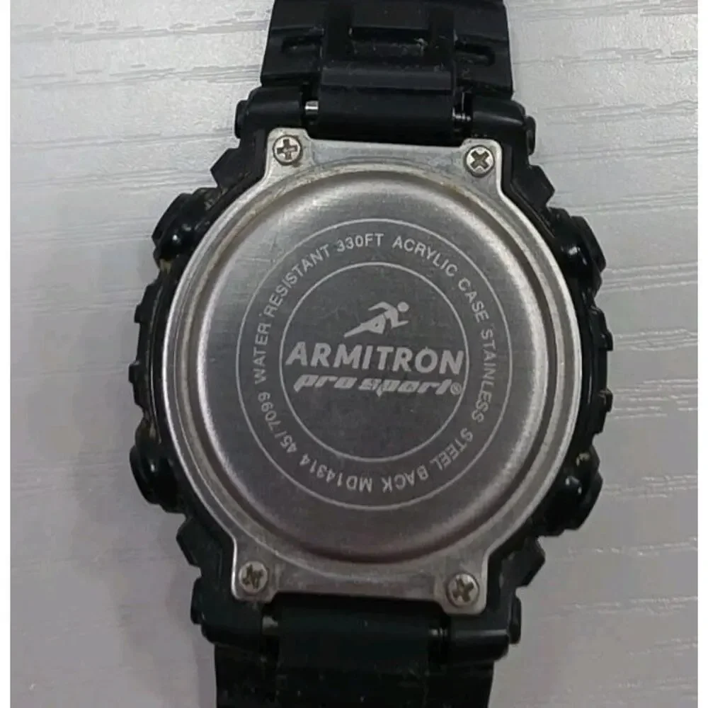 ARMITRON Pro Sport 45/7099 Acrylic Quartz Digital Women's Watch New Battery W333